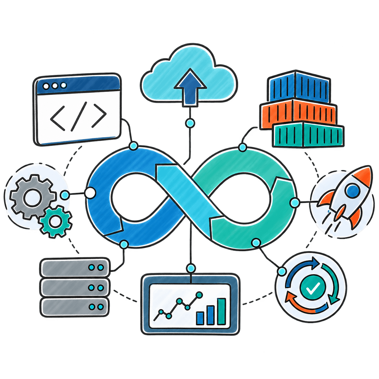 DevOps illustration