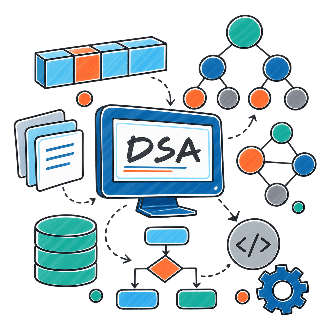 DSA illustration